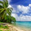 Zee- en strandweer in Kiribati