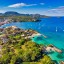 Waar en wanneer kunt u zwemmen op Martinique: zeetemperatuur van maand tot maand