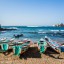 Waar en wanneer kunt u zwemmen in Senegal: zeetemperatuur van maand tot maand