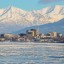 Huidige zeetemperatuur in Anchorage