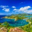Zeetemperatuur op Antigua en Barbuda stad voor stad