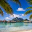 Waar en wanneer kunt u zwemmen op Bora Bora: zeetemperatuur van maand tot maand
