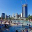 Zee- en strandweer in Brisbane (Queensland) voor de komende 7 dagen