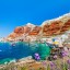 Zeetemperatuur op Santorini stad voor stad