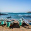 Zee- en strandweer in Senegal